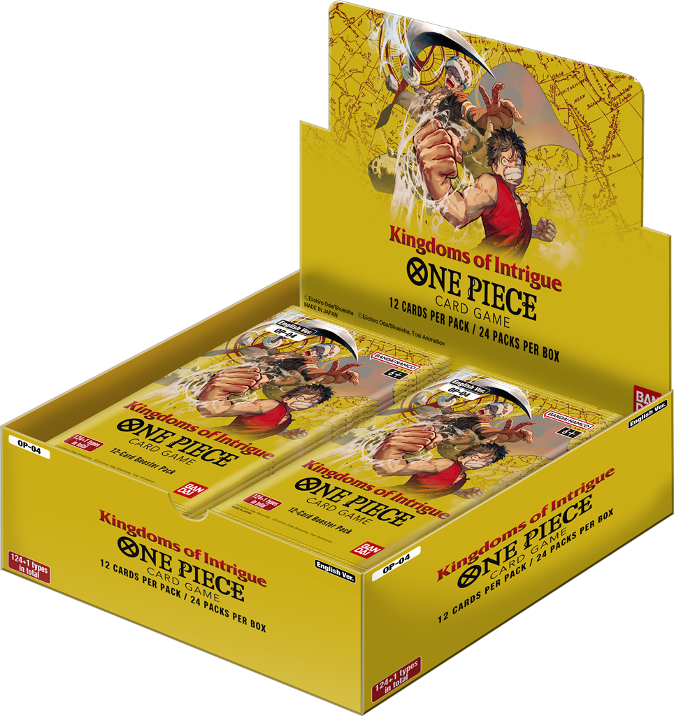 One Piece Card Game -Kingdoms Of Intrigue- OP04 Booster Display (24 Packs) 