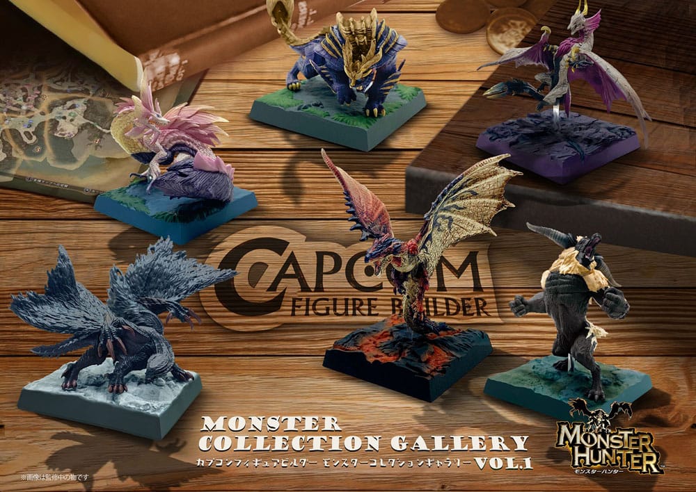 Monster Hunter Trading Figures Monster Collection Gallery Vol.1