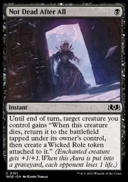 Single Magic The Gathering Not Dead After All (WOE-101) - English