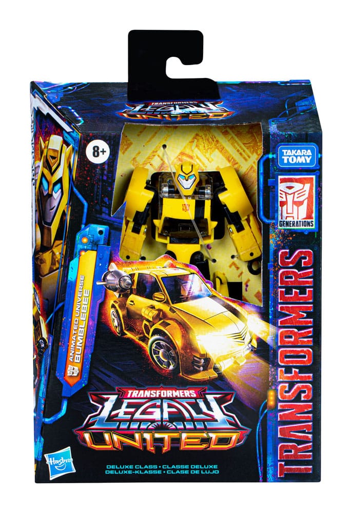 Transformers Generations Legacy United Deluxe Class AF Animated Bumblebee