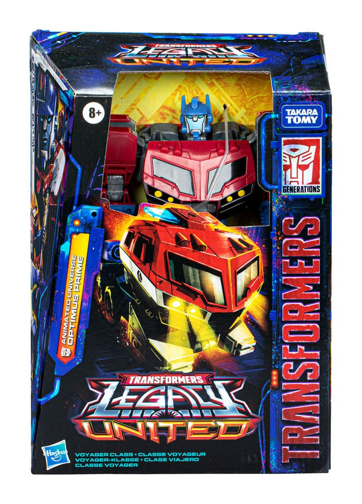 Transformers Generations Legacy United Voyager Class AF Animated Optimus Pr