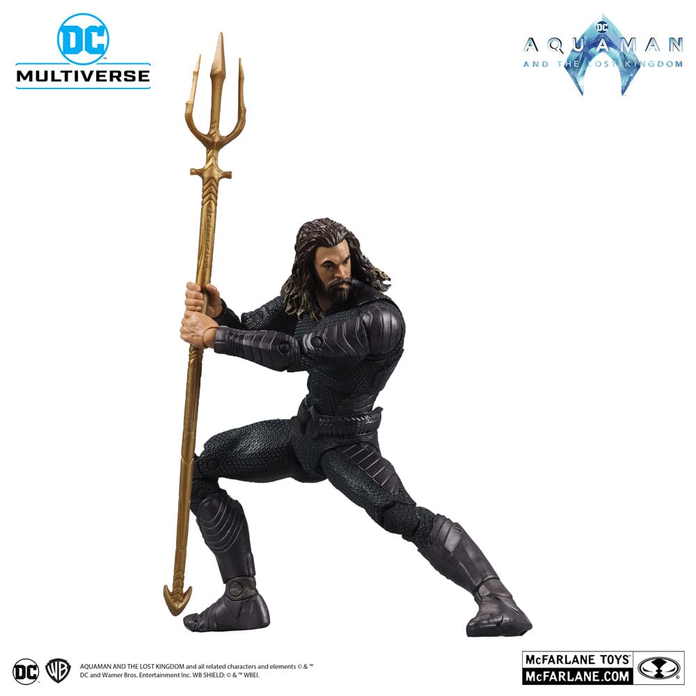 Aquaman and the Lost Kingdom Action Figure Aquaman with Stealth Suit 18 cm