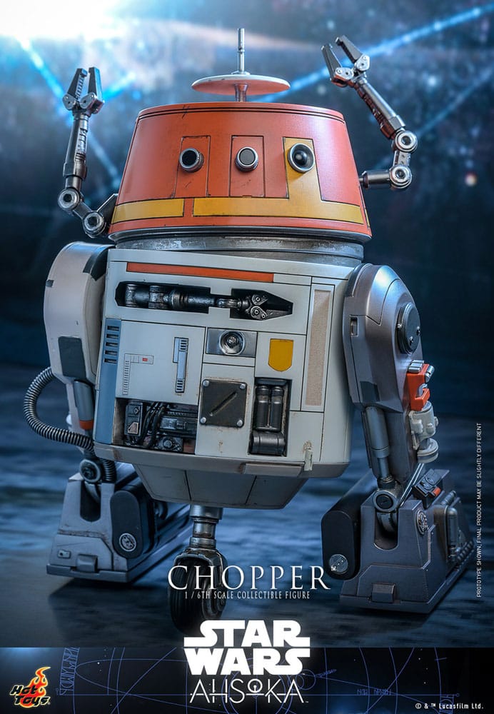 Star Wars: Ahsoka Action Figure 1/6 Chopper 18 cm