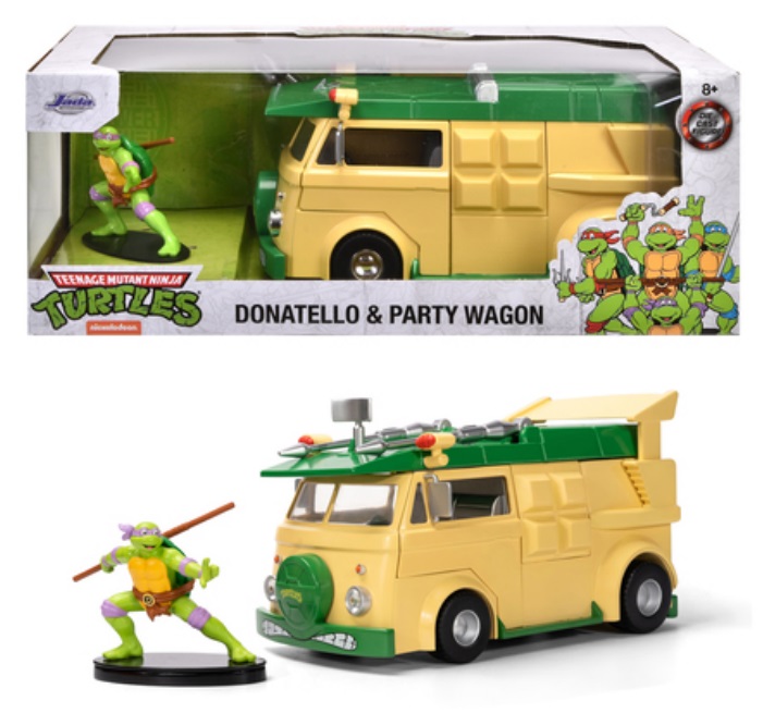 Turtles Party Wagon 1:24