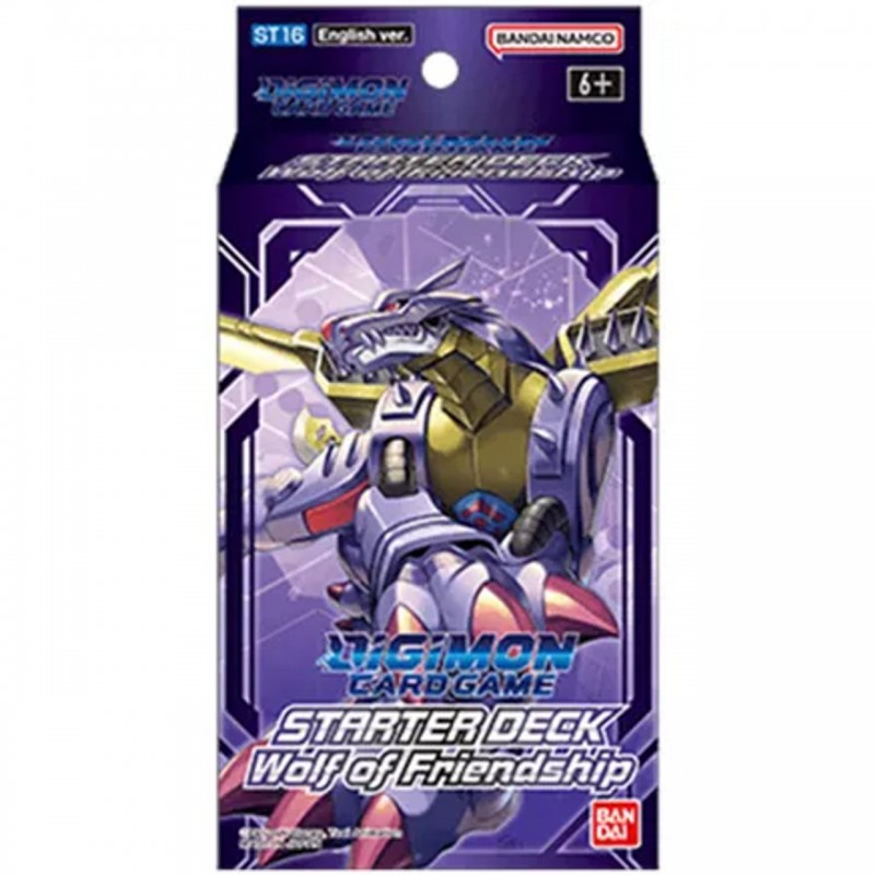 Digimon Card Game - Starter Deck Wolf of Friendship ST16 - English