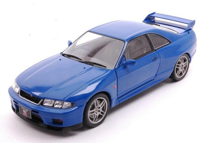 WhiteBox Nissan Skyline GT-R (R33) Blue 1:24