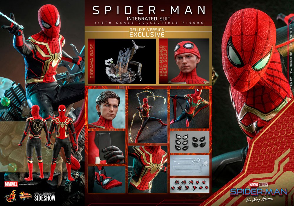 Spider-Man: No Way Home Masterpiece AF1/6 Spider-Man Integrated Suit DX 29c