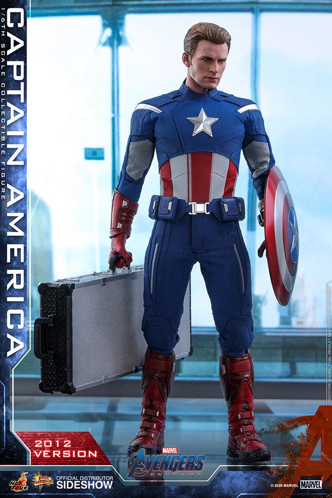 Avengers: Endgame Masterpiece AF 1/6 Captain America (2012 Version) 30 cm