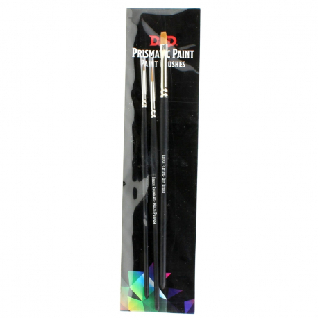 D&D Prismatic Paint: Paint Brushes—3-Brush Set