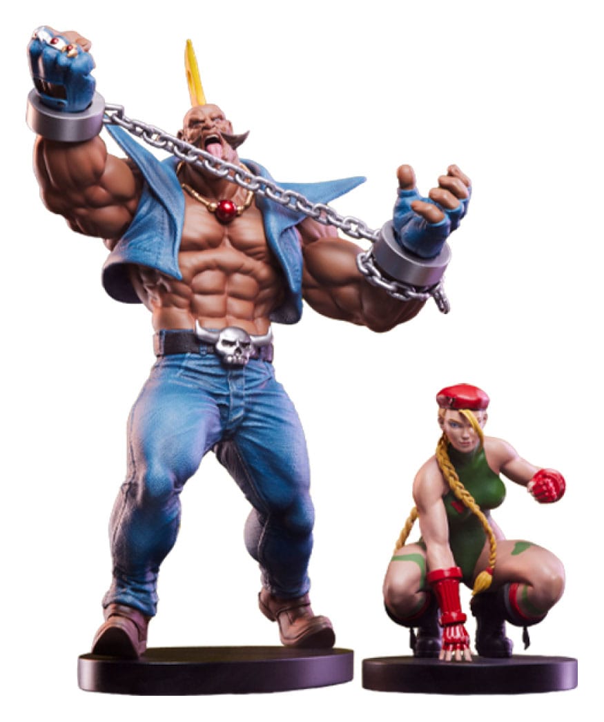 Street Fighter: Fei Long and Blanka Statue Set by PCS