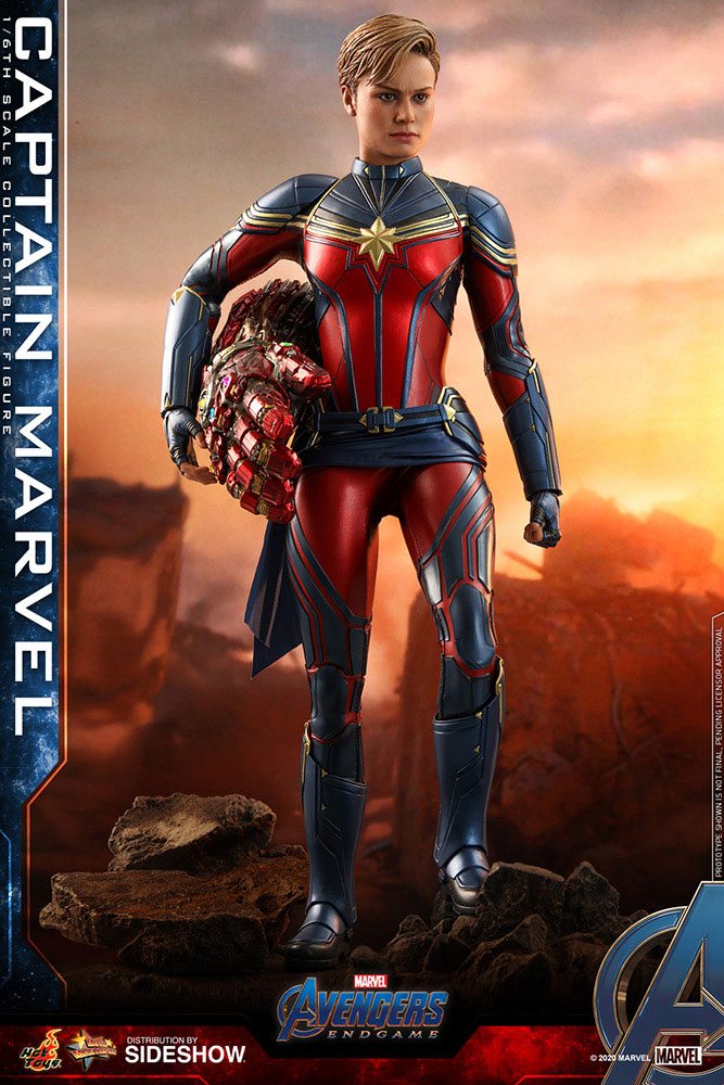 Avengers: Endgame Movie Masterpiece Series PVC AF 1/6 Captain Marvel 29 cm