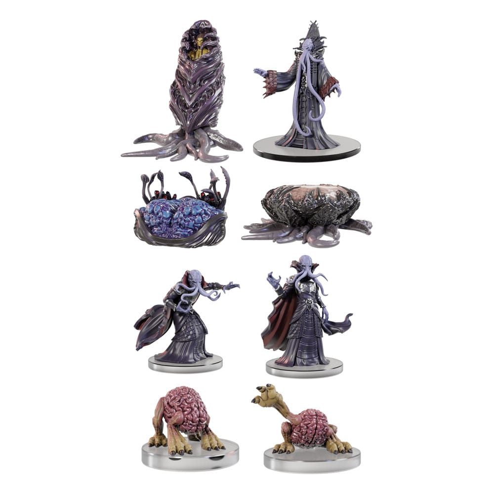 D&D Icons of the Realms pre-painted Adventure in a Box Mind Flayer Voyage