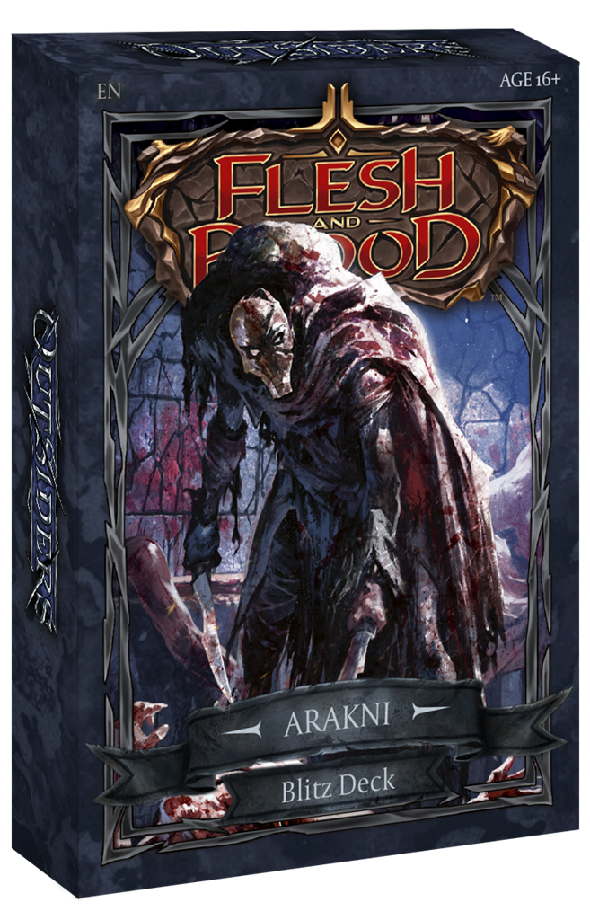 Flesh & Blood TCG - Outsiders Blitz Deck Arakni - EN