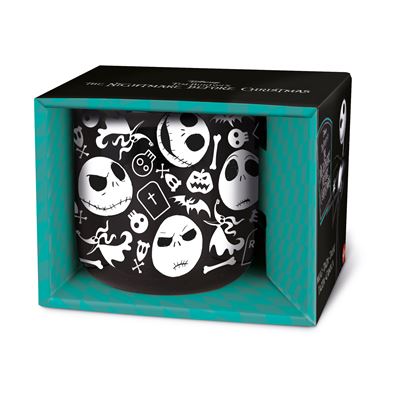 Nightmare Before Christmas Ceramic Breakfast Mug in Gift Box (400ml)