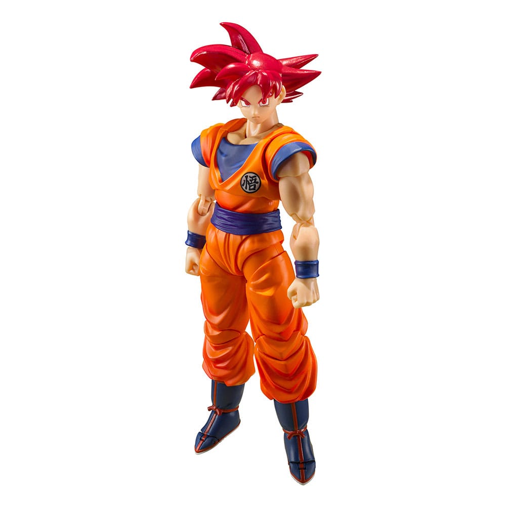 Dragon Ball Figuarts Action Figure Super Saiyan God Son Goku God of Virtue