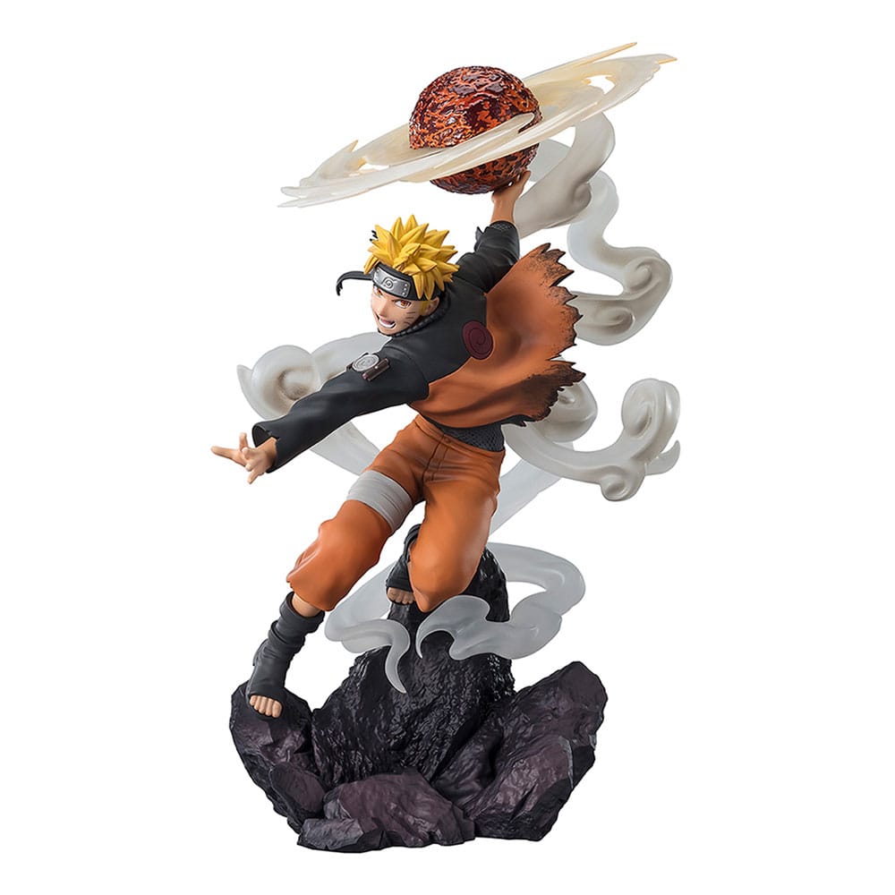 Naruto Shippuden Figuarts ZERO Statue Naruto Lava Release Rasenshuriken