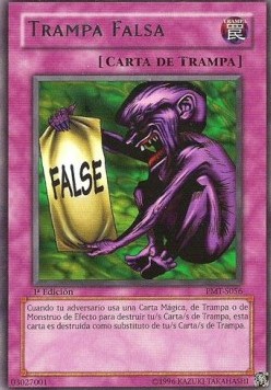 Single Yu-Gi-Oh! Fake Trap (PMT-P056) - Português
