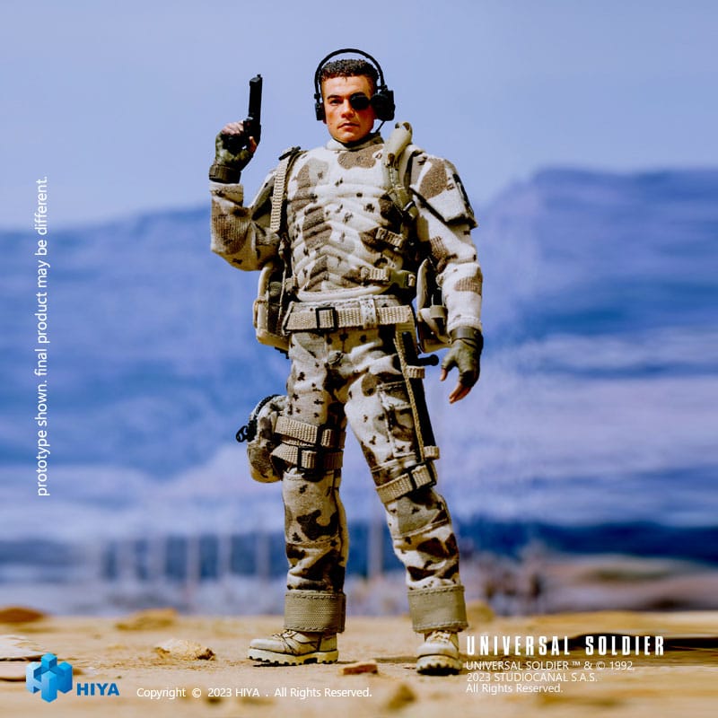 Universal Soldier Exquisite Super Series Actionfigur 1/12 Luc Deveraux 16c
