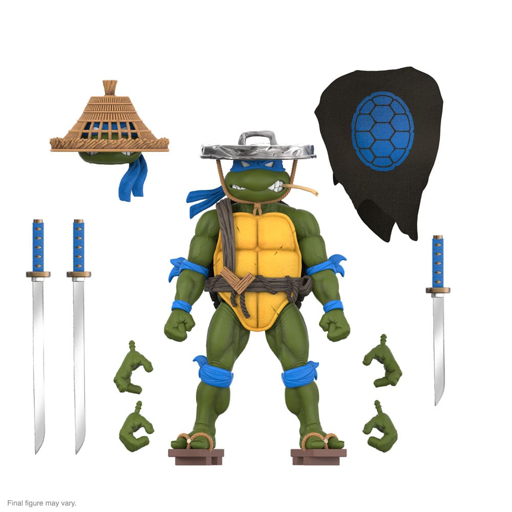 Teenage Mutant Ninja Turtles Ultimates Action Figure Ninja Nomad Leonardo