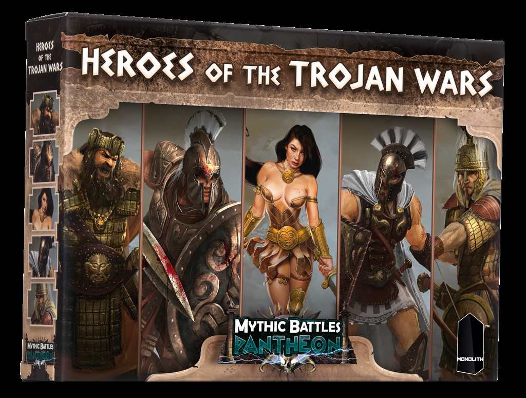Mythic Battles: Pantheon - Heroes of the Trojan War - EN/FR