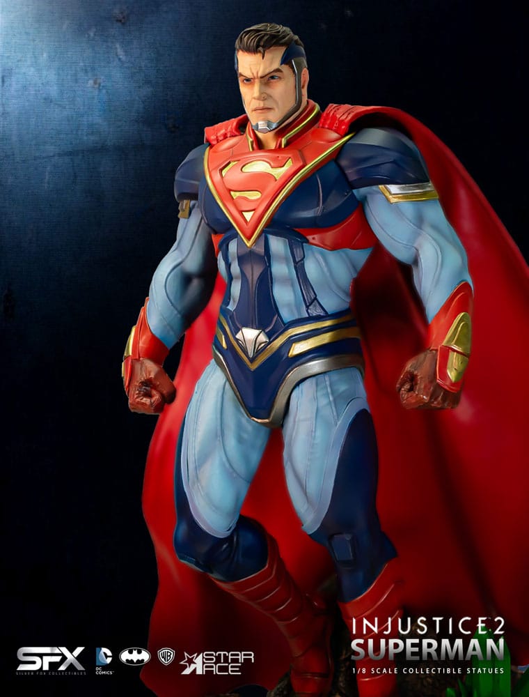 DC Comics Statue 1/8 Superman Injustice II Deluxe Version 30 cm