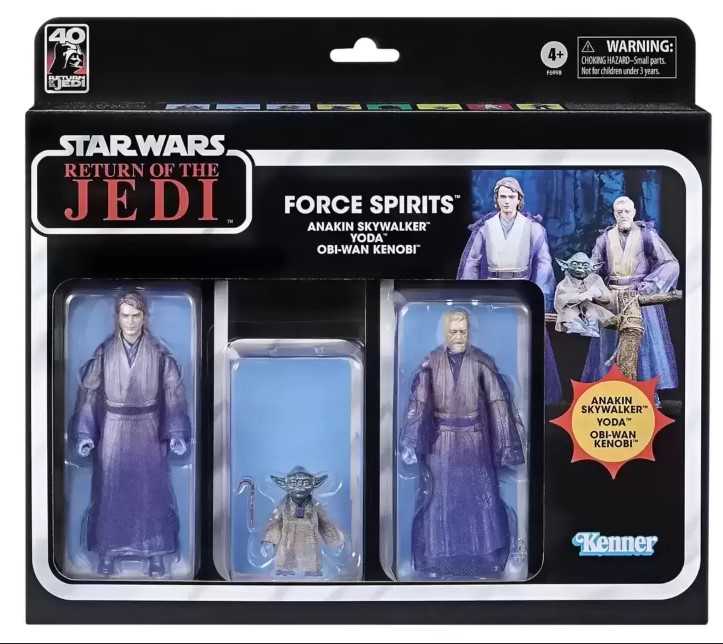 Star Wars The Black Series Force Ghosts Action Figures 3-Pack 15 cm