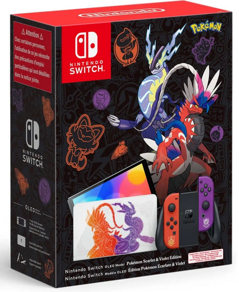 Nintendo Switch – Modelo OLED (edição Pokémon Scarlet e Violet)