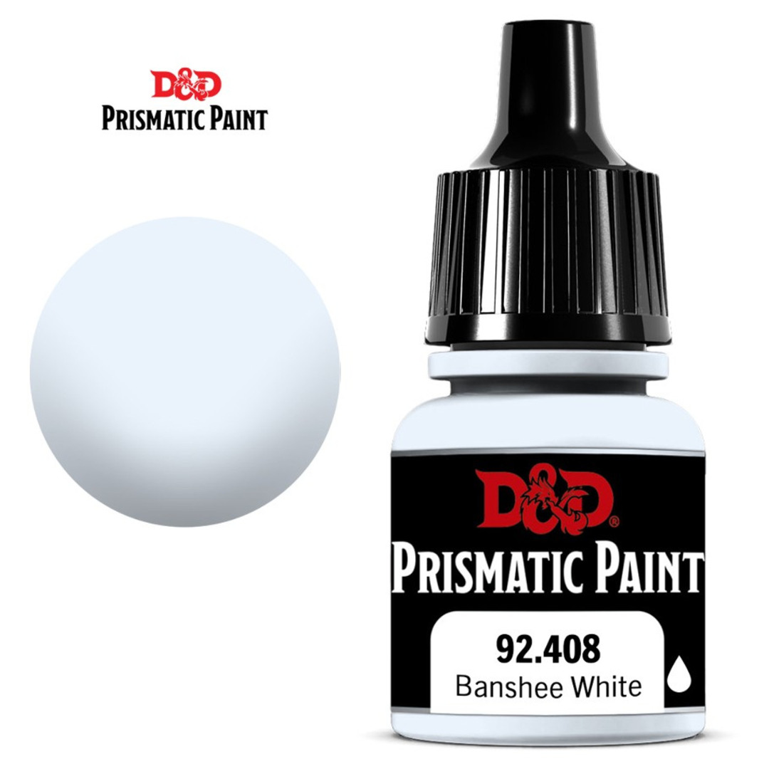 D&D Prismatic Paint Banshee White 8 ml 92408