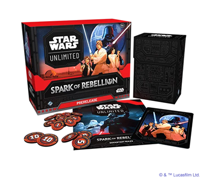 FFG Star Wars: Unlimited - Spark of Rebellion Prerelease Box English