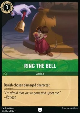 Single Disney Lorcana Ring The Bell (101/204) - English