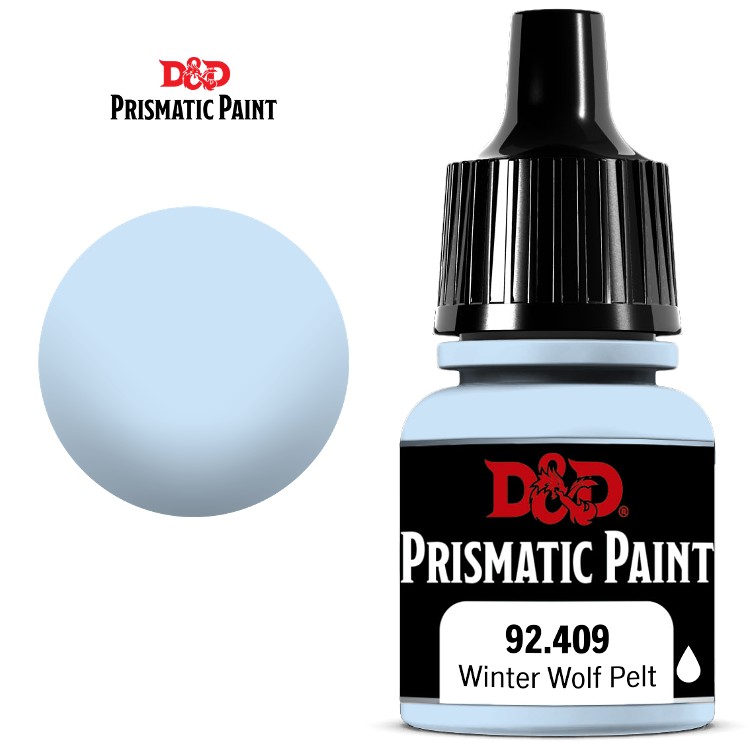 D&D Prismatic Paint Winter Wolf Pelt 8 ml 92409
