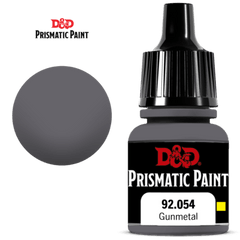 D&D Prismatic Paint Gunmetal (Metallic) 8 ml 92054