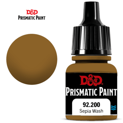 D&D Prismatic Paint Sepia Wash 8 ml 92200