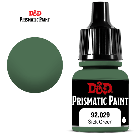 D&D Prismatic Paint Sick Green 8 ml 92029