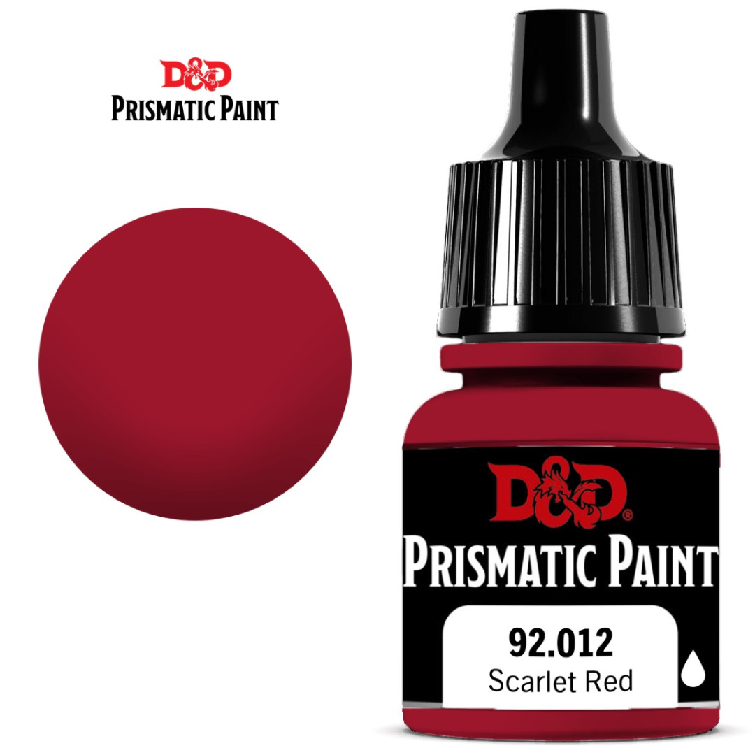 D&D Prismatic Paint Scarlet Red 8 ml 92012