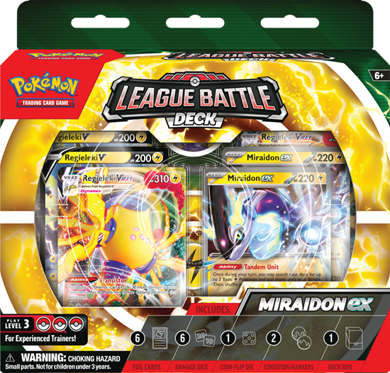 Pokémon  -  League Battle Deck Miraidon Ex (English)