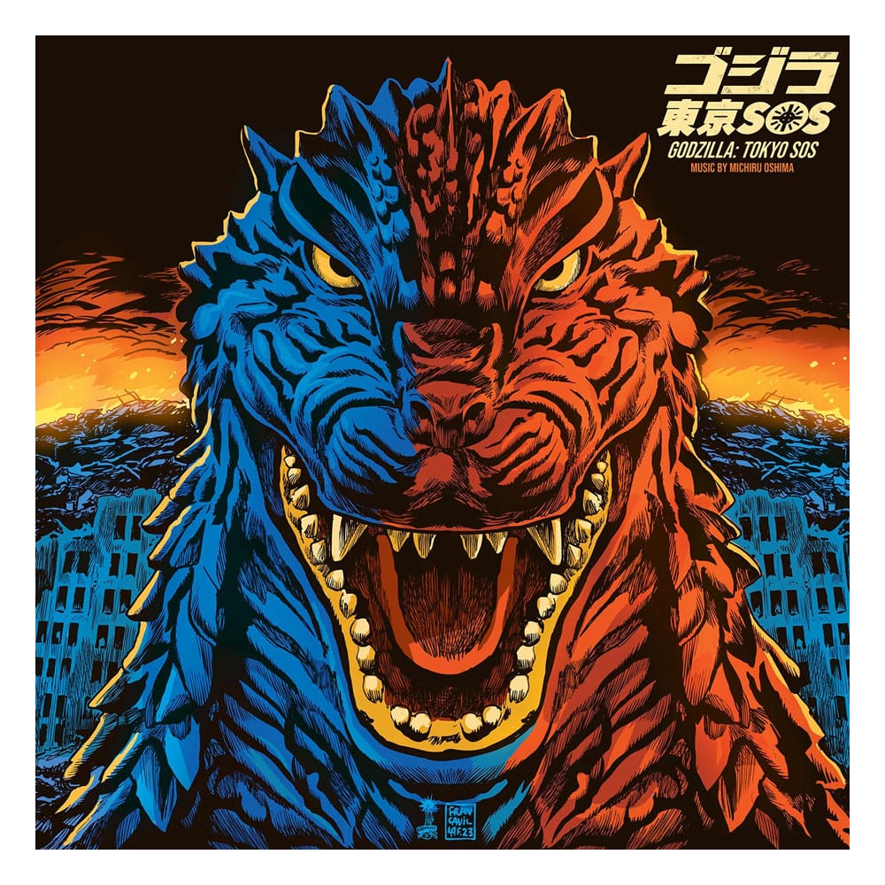 Godzilla: Tokyo SOS Original Soundtrack by Michiru Oshima Vinyl 2xLP