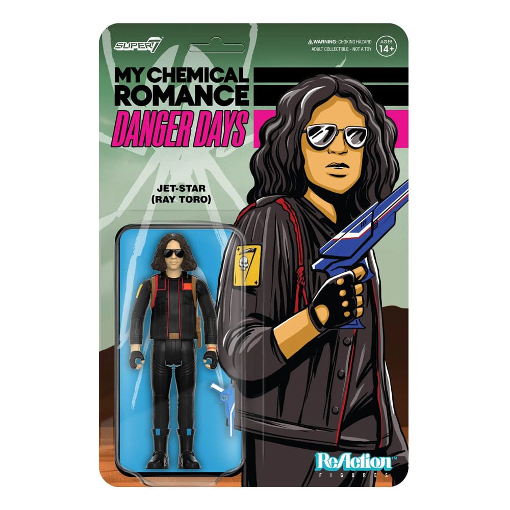 My Chemical Romance ReAction Action Figure Wave 01 (Danger Days) Jet Star