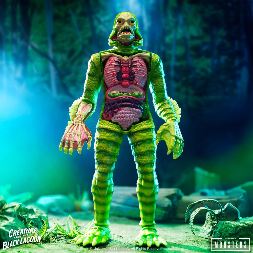 Universal Monsters Super Cyborg Action Figure Creature from the Black Lagoo