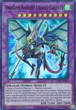 Single Yu-Gi-Oh! Dragon Knight Draco-Equiste (GFTP-EN093) - English