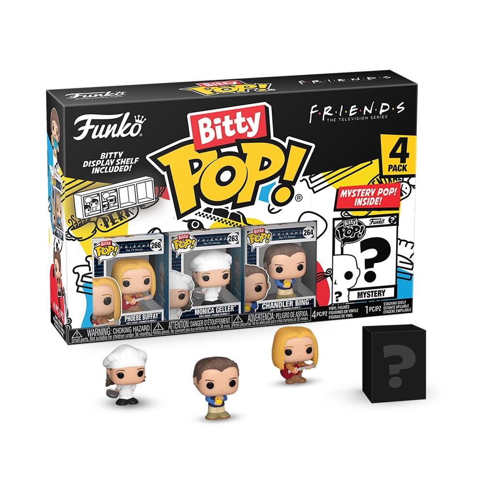 Funko Bitty POP! Friends - Phoebe 4 Figures Pack