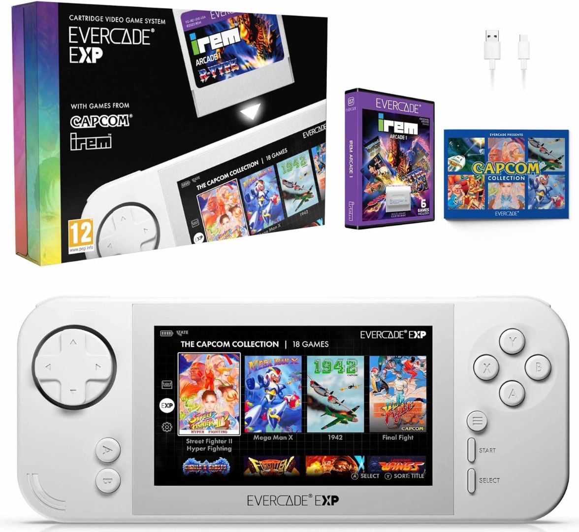 Consola Blaze Evercade EXP Capcom Edition + IREM Arcade 1