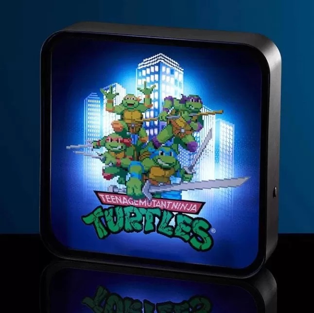Official Teenage Mutant Ninja Turtles Perspex Lamp