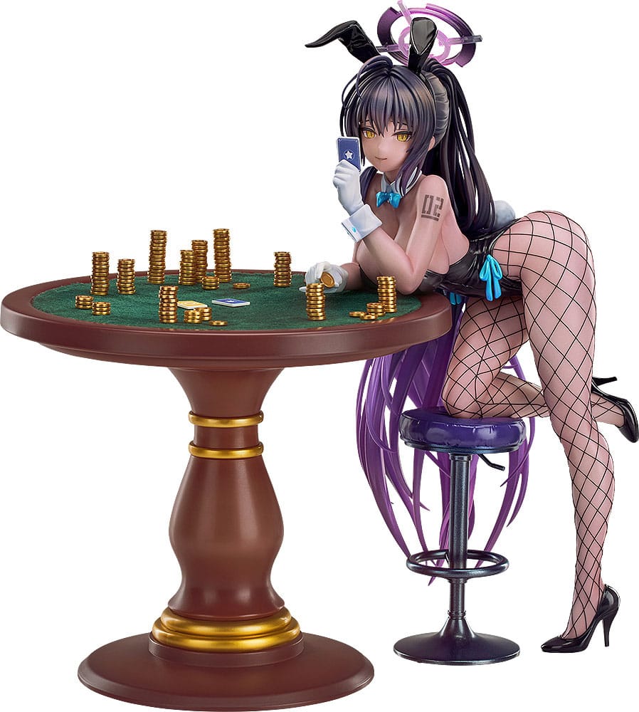 Blue Archive PVC Statue 1/7 Karin Kakudate (Bunny Girl): Game Playing Ver. 
