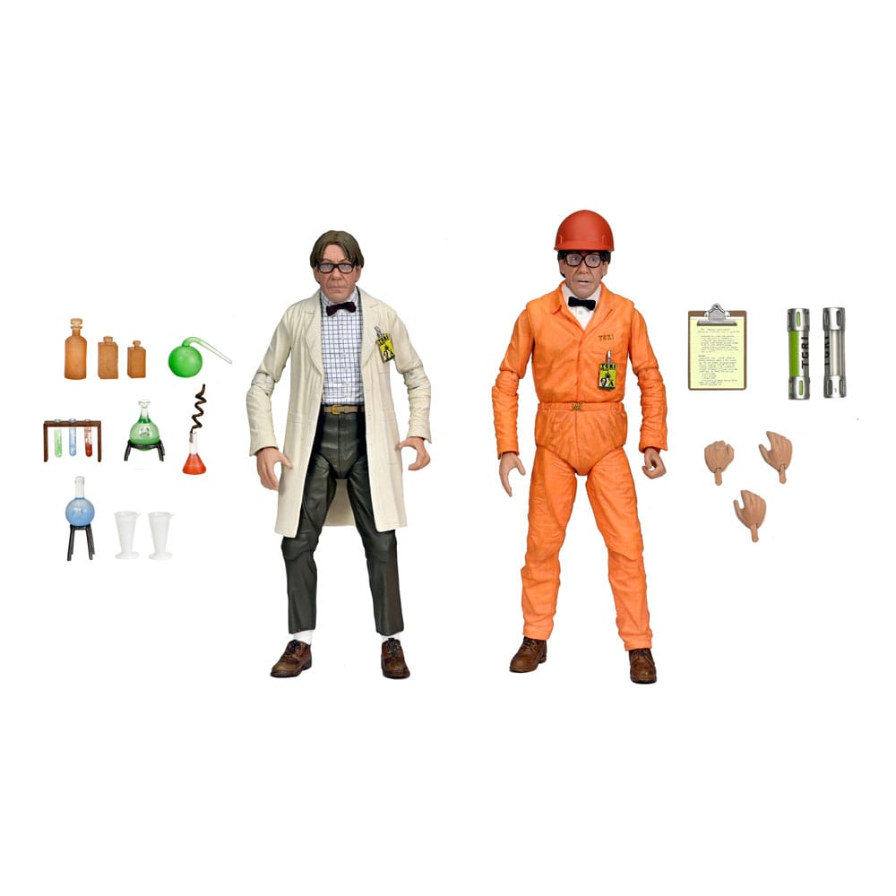 TMNT II Action Figure 2-Pack Lab Coat Professor Perry and Hazmat Suit Perry