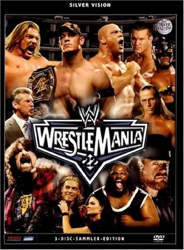WWE - Wrestlemania 22 Collector´s Edition 3 Discos- DVD (Seminovo)