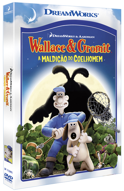 Wallace & Gromit: A Maldição do Coelhomem - DVD (Seminovo)