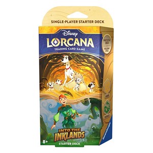 Disney Lorcana TCG Into the Inklands Amber & Emerald Starter Deck (English)