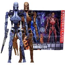 RoboCop vs. The Terminator Action Figures 2-Pack Endoskeleton 18 cm