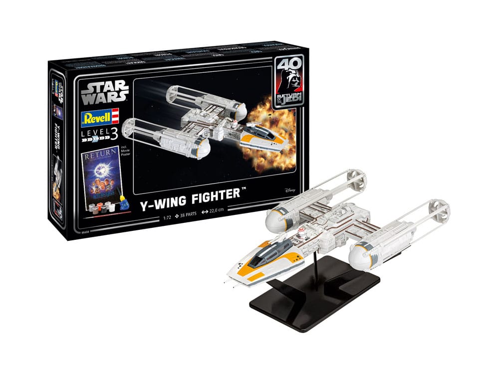 Star Wars Model Kit Gift Set Y-wing Fighter